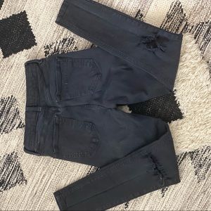 Black ripped jeans TopShop Moto 26x30 SO comfortable!!